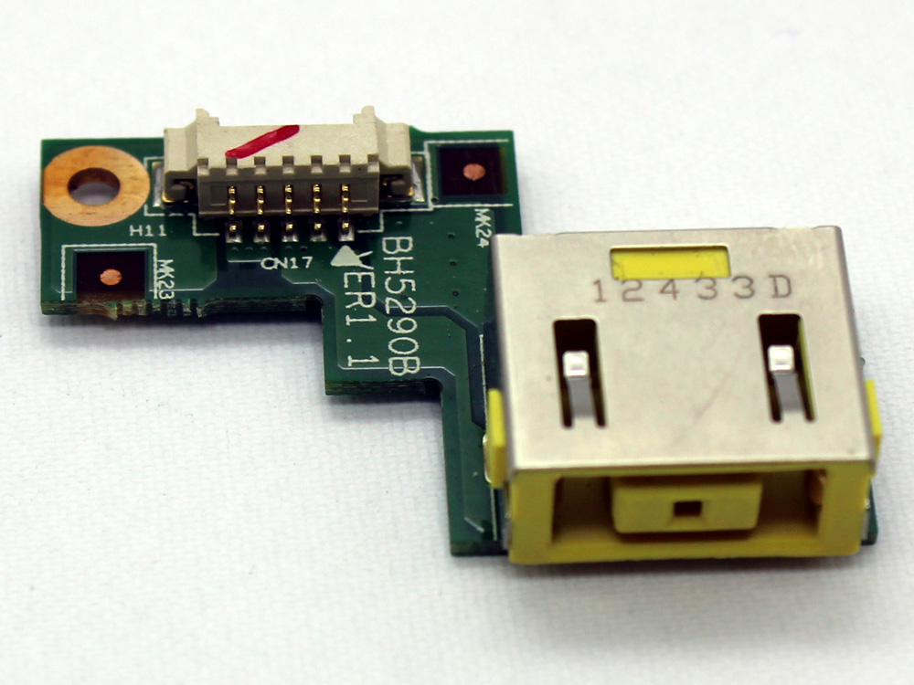 (image for) Lenovo Ideapad S210 S210T Touch DC Power Jack Port Socket Connector IN Charging Board BH5290B HannStar MV-1 E89382 94V-0