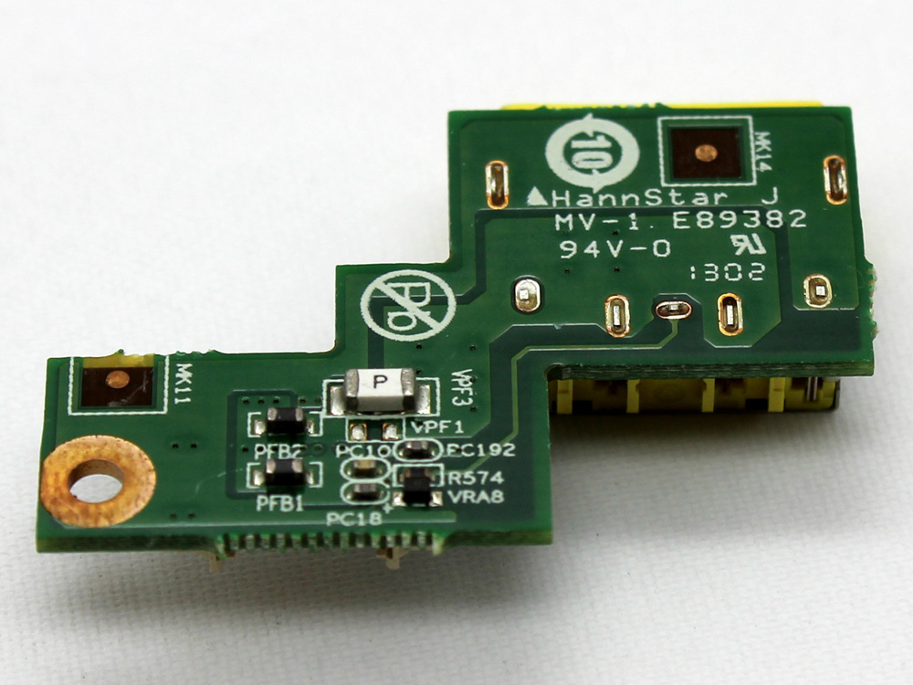 (image for) Lenovo Ideapad S210 S210T Touch DC Power Jack Port Socket Connector IN Charging Board BH5290B HannStar MV-1 E89382 94V-0