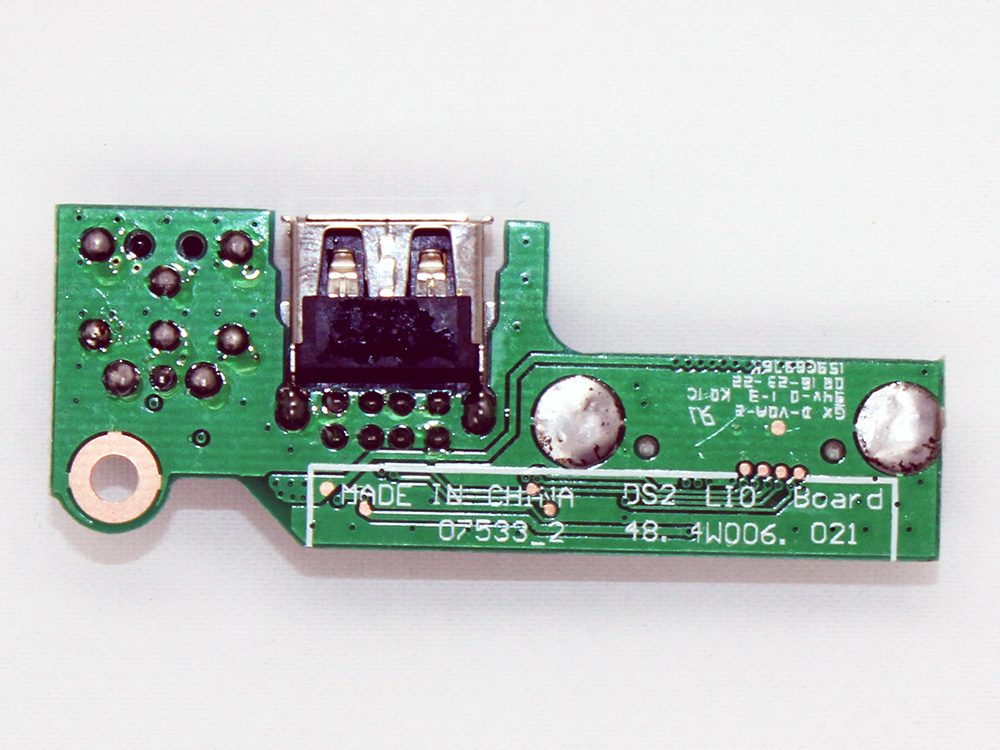 (image for) Dell Inspiron 1525 1525se 1526 1526se Vostro 500 PP29L 48.4W002.031 48.4W006.011/021 DC Power Jack Socket Connector USB Port IN Charging Board