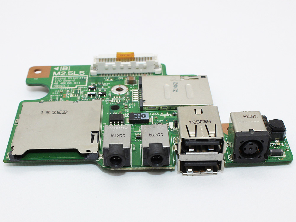 (image for) Dell Latitude E5400 M25L5 48.4BL08.011 48.4BL03.011 09593-1 DC Power Jack Socket Connector USB Audio Port Power Button IN Charging I/O Board