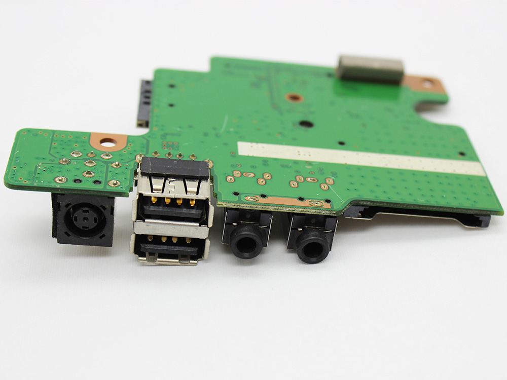 (image for) Dell Latitude E5400 M25L5 48.4BL08.011 48.4BL03.011 09593-1 DC Power Jack Socket Connector USB Audio Port Power Button IN Charging I/O Board