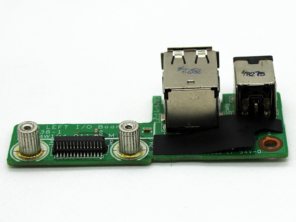 (image for) Dell XPS M1530 DH3 LEFT I/O Board 07538-1 48.4W104.011 DC Power Jack Socket Connector USB Port IN Charging Board
