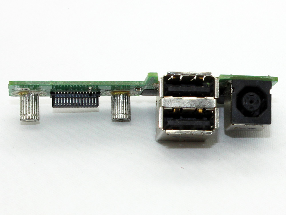 Dell XPS M1530 DH3 LEFT I/O Board 07538-1 48.4W104.011 DC Power Jack Socket Connector USB Port IN Charging Board