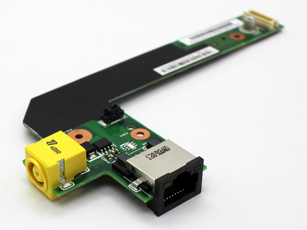 (image for) IBM Lenovo ThinkPad Edge E420 E425 E520 E525 DC Power Jack Socket Connector RJ45 Ethernet LAN Port IN PCB Charging Board 04W1867 04W2083 55.4MH03.001G 6M.4MIBD.001
