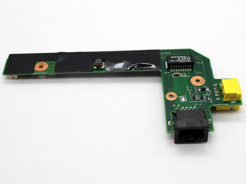 (image for) IBM Lenovo ThinkPad Edge E420 E425 E520 E525 DC Power Jack Socket Connector RJ45 Ethernet LAN Port IN PCB Charging Board 04W1867 04W2083 55.4MH03.001G 6M.4MIBD.001