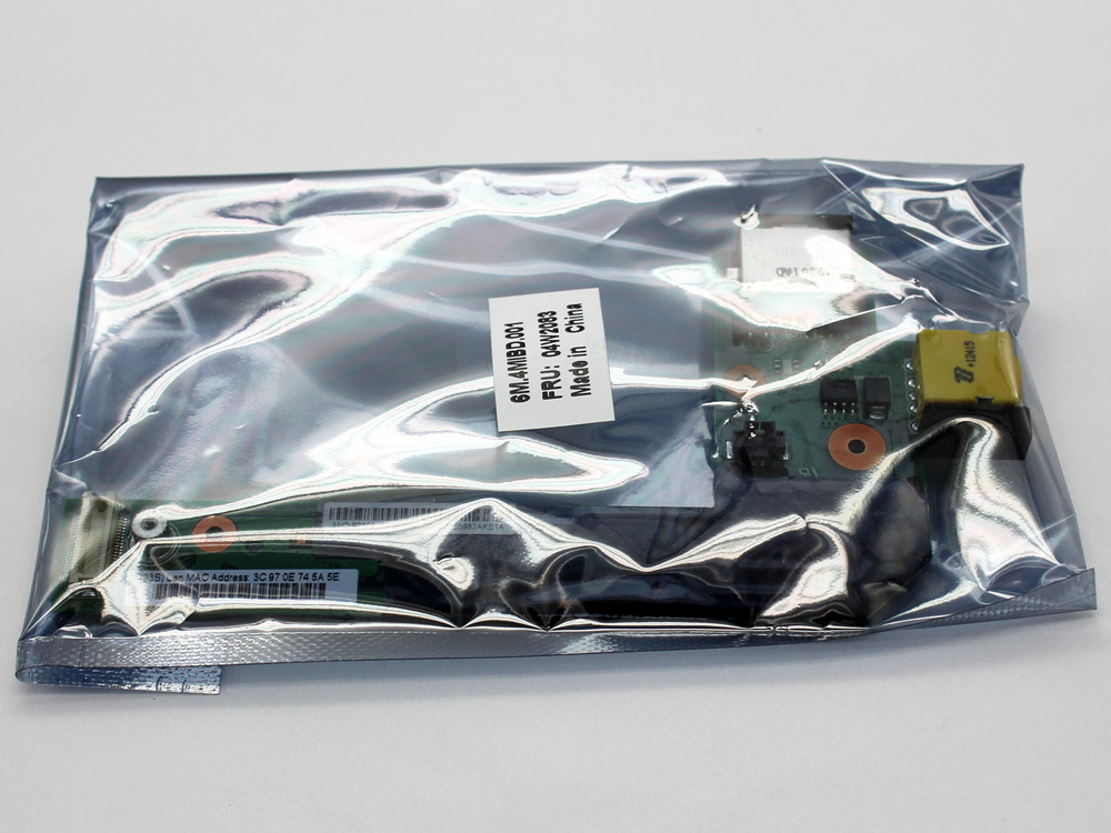 (image for) IBM Lenovo ThinkPad Edge E420 E425 E520 E525 DC Power Jack Socket Connector RJ45 Ethernet LAN Port IN PCB Charging Board 04W1867 04W2083 55.4MH03.001G 6M.4MIBD.001