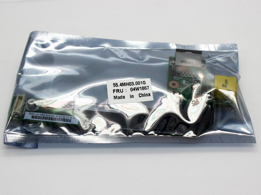 (image for) IBM Lenovo ThinkPad Edge E420 E425 E520 E525 DC Power Jack Socket Connector RJ45 Ethernet LAN Port IN PCB Charging Board 04W1867 04W2083 55.4MH03.001G 6M.4MIBD.001