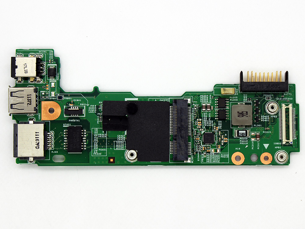 (image for) Dell Inspiron 14 N4020 N4030 48.4EK31.011 DC Power Jack Socket Connector USB LAN RJ45 Ethernet Port IN Charging Board