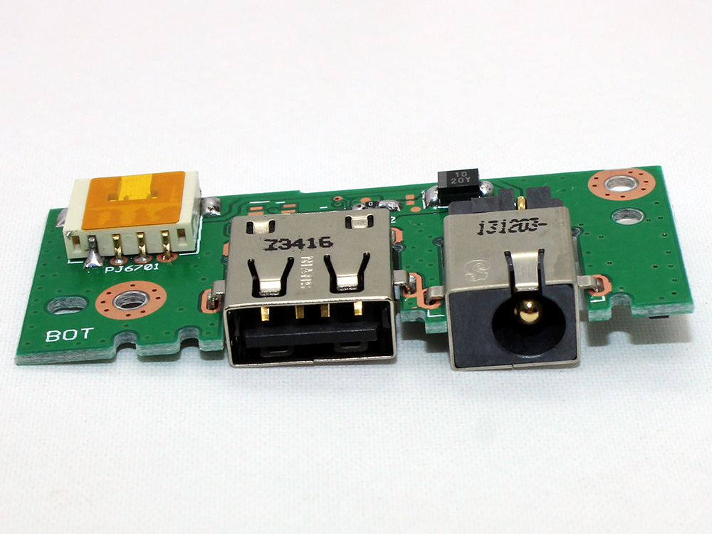 (image for) ASUS X301A X401A X501A 60-NLOIO1001-X01 32XJ1IB0010 90R-NLOIO1000U DC Power Jack Socket USB Port Connector Charging Board