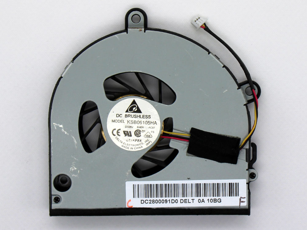 Gateway NEW75 NEW95 NV53A24U NV53A52U NV53A74U NV53A75U CPU Cooling Fan Replacement Assembly