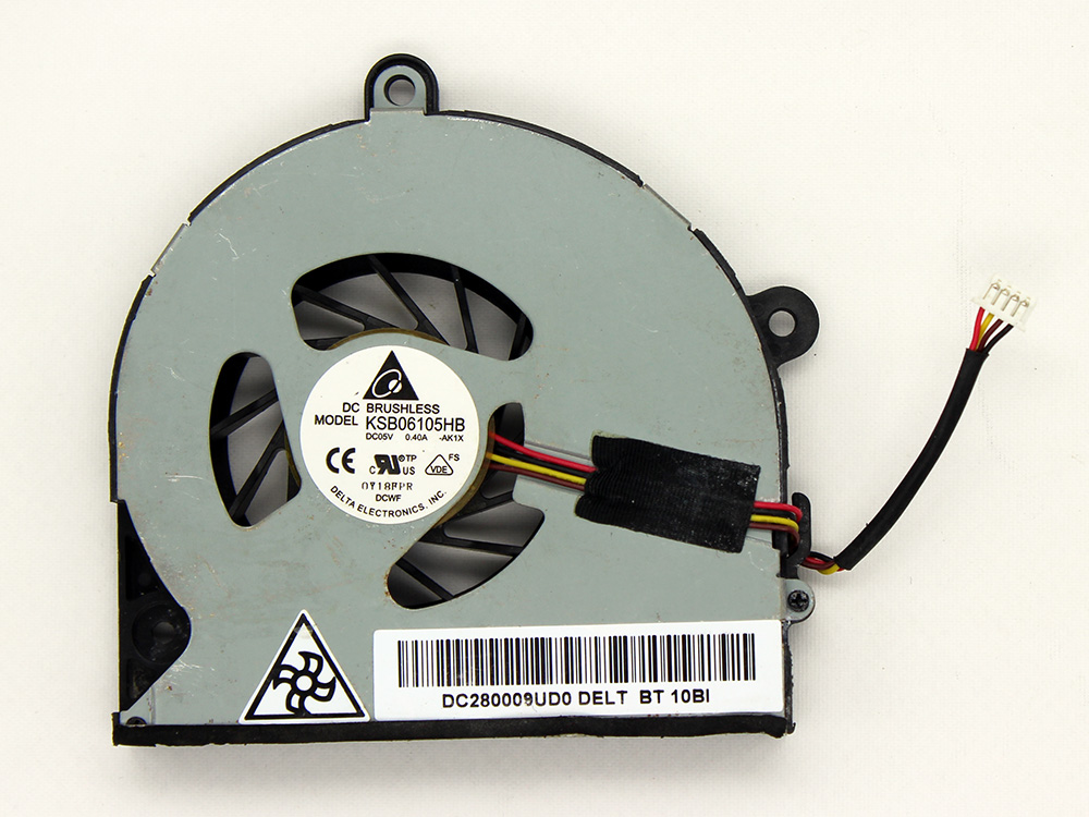 (image for) Toshiba Satellite P770 P775 P775D P850 P855 P855D CPU Cooling Fan Replacement Assembly KSB06105HB AB07505HX12BB00 MF60090V1-C261-S99 DC280009UD0 K000122760 DC28000ARD0 AT0OT0020C0