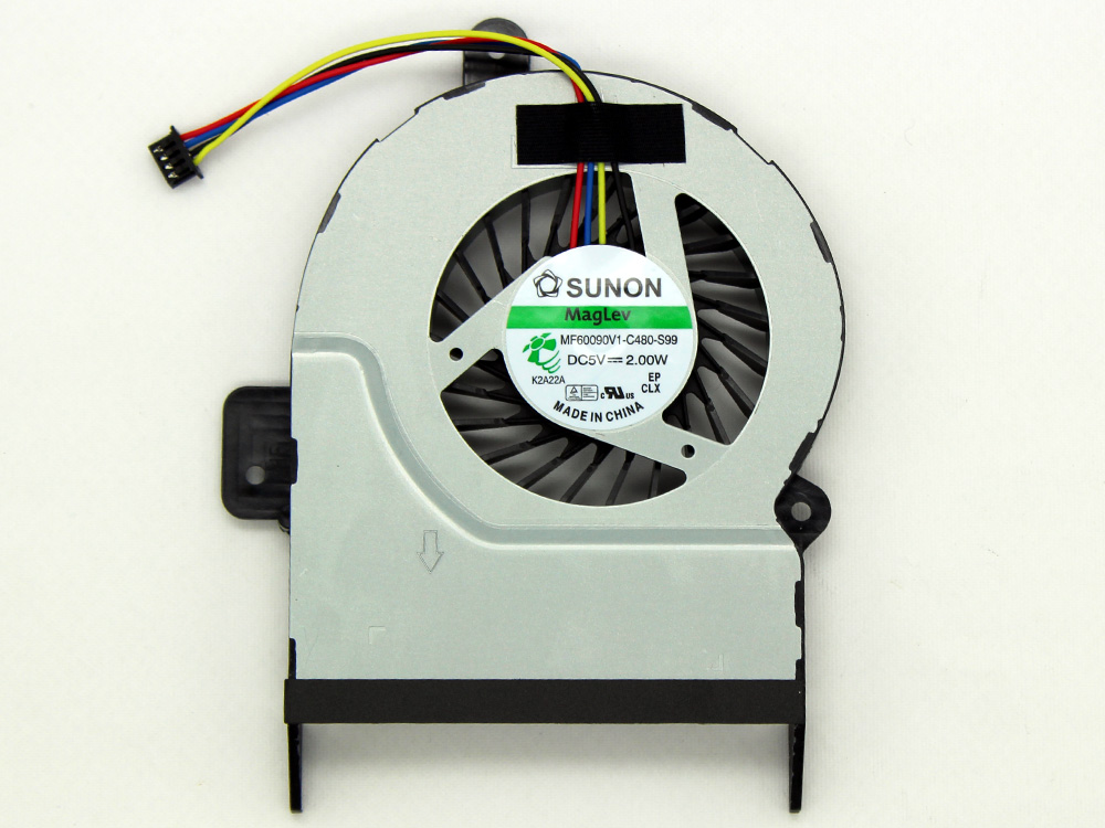 (image for) Asus X45 X45C X45VM X55 X55A X55C X55S X55U X55V X55VD MF60090V1-C480-S99 CPU Cooling Fan Assembly Original