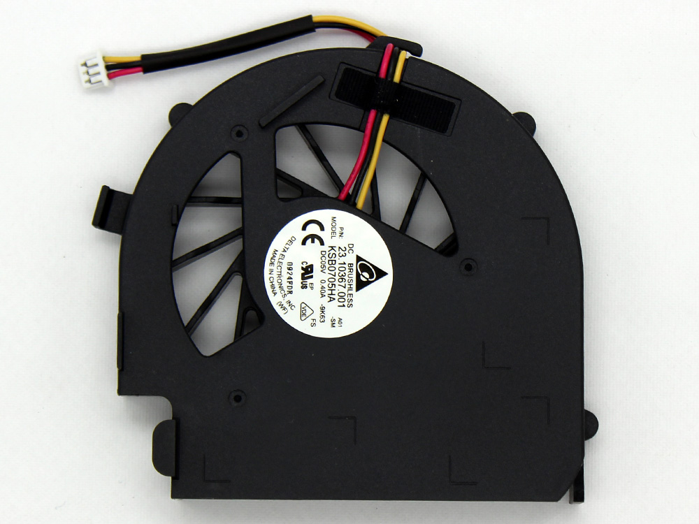 (image for) Dell Inspiron 14V M4010 N4020 N4030 CPU Cooling Fan Replacement Assembly MCF-W17BM05 23.10367.011 DFS481305MC0T KSB0705HA KSB05105HA 9K63 F9N2